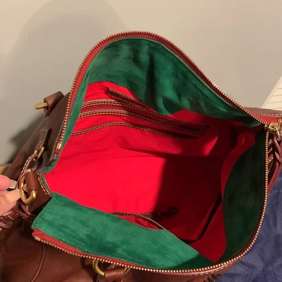 Dooney & Bourke Florentine Leather Satchel💕 - Picture 4 of 6